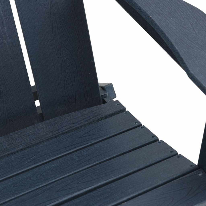 Havemøbler til lounge 2 pcs Marineblå 74.5 x 80.5 x 90cm