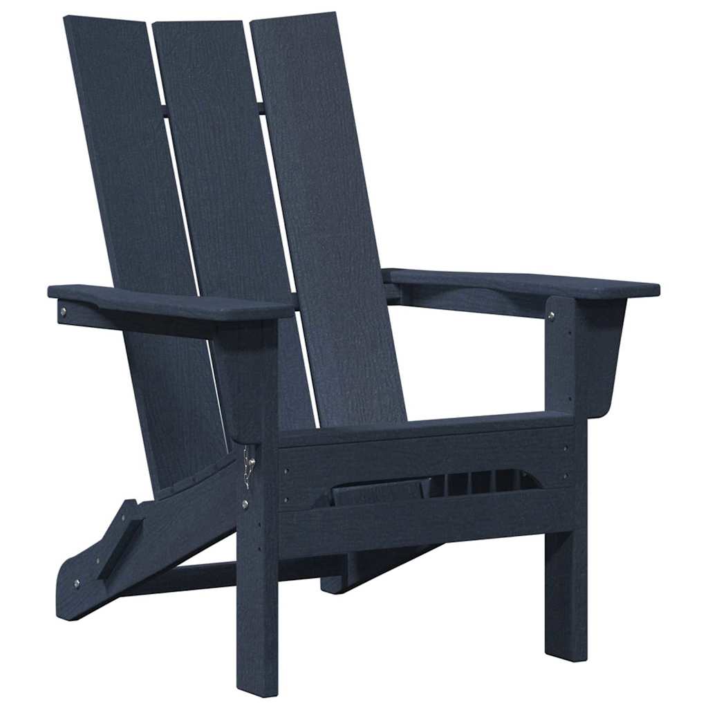 Havemøbler til lounge 2 pcs Marineblå 74.5 x 80.5 x 90cm