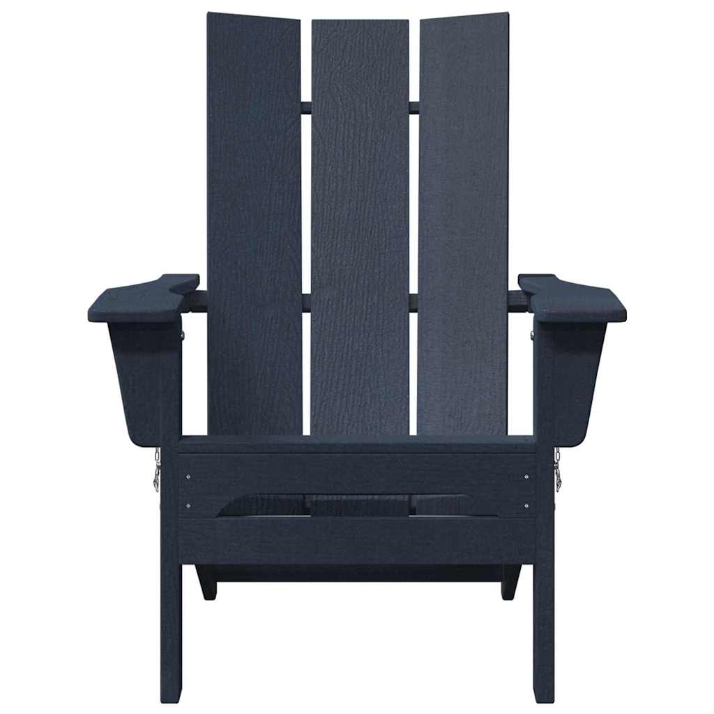 Havemøbler til lounge 2 pcs Marineblå 74.5 x 80.5 x 90cm