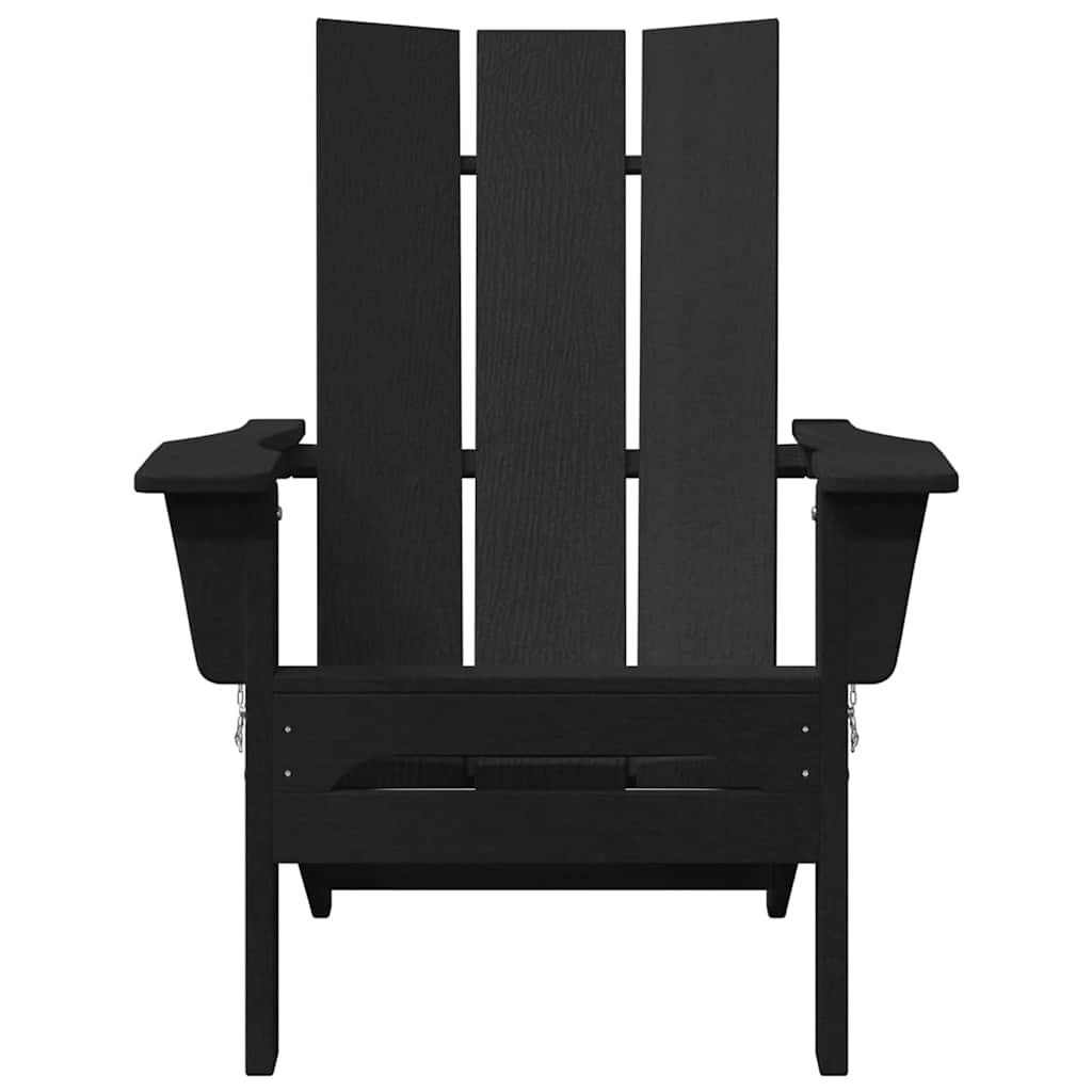 Havemøbler til lounge 2 pcs Sort 74.5 x 80.5 x 90cm Plastik