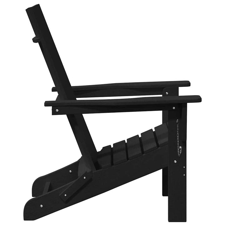 Havemøbler til lounge 2 pcs Sort 74.5 x 80.5 x 90cm Plastik