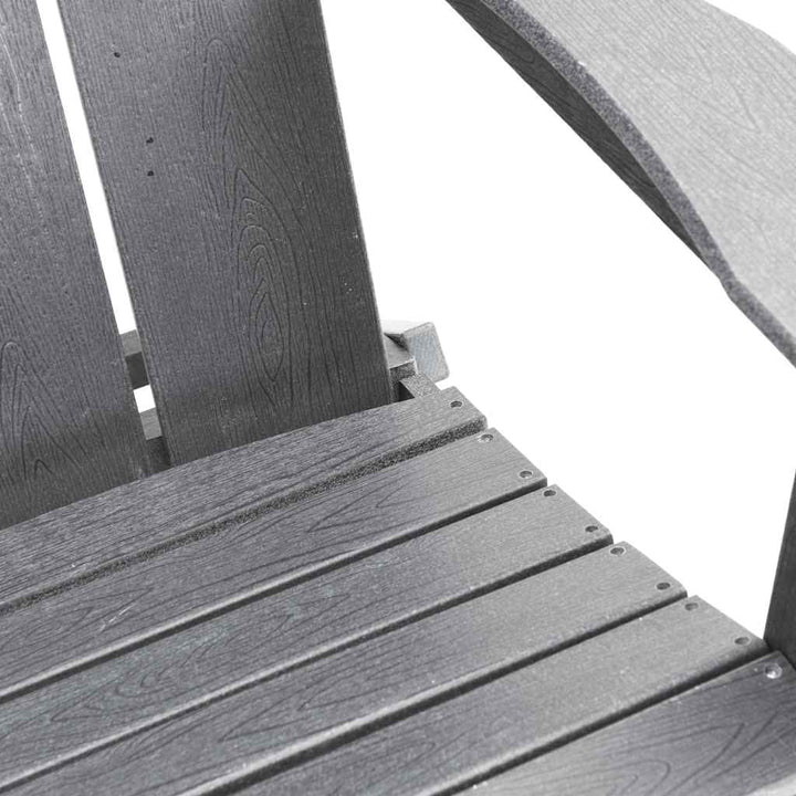 Havemøbler til lounge 2 pcs Lysegrå 74.5 x 80.5 x 90cm Plastik