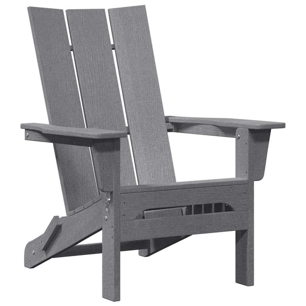 Havemøbler til lounge 2 pcs Lysegrå 74.5 x 80.5 x 90cm Plastik