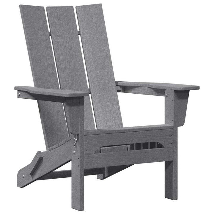 Havemøbler til lounge 2 pcs Lysegrå 74.5 x 80.5 x 90cm Plastik