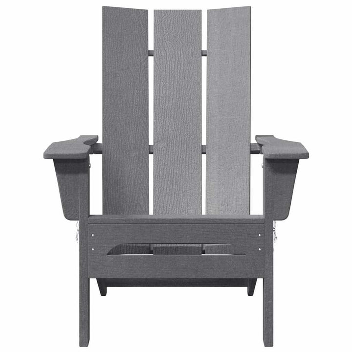 Havemøbler til lounge 2 pcs Lysegrå 74.5 x 80.5 x 90cm Plastik