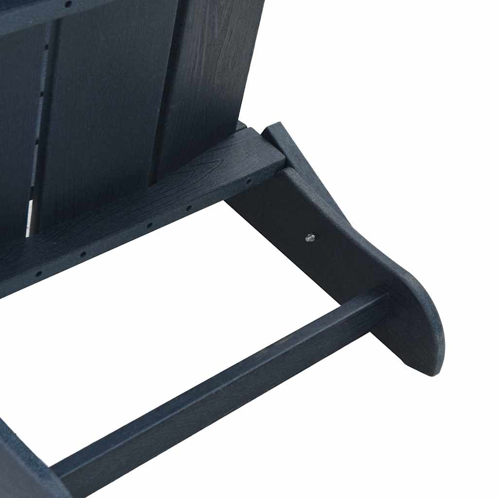 Havemøbler til lounge 3 pcs Marineblå 38 x 38 x 46cm Plastik