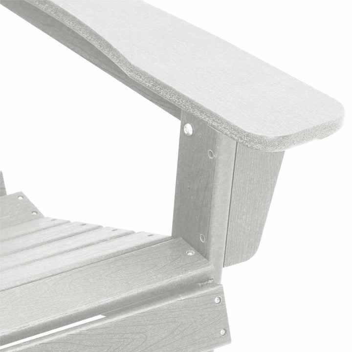 Havemøbler til lounge 2 pcs Hvid 74 x 82 x 90cm Polyethylen