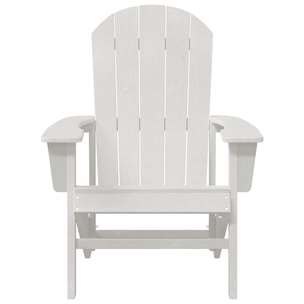 Havemøbler til lounge 2 pcs Hvid 74 x 82 x 90cm Polyethylen