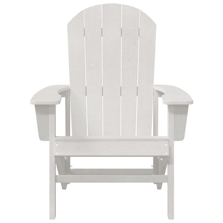 Havemøbler til lounge 2 pcs Hvid 74 x 82 x 90cm Polyethylen