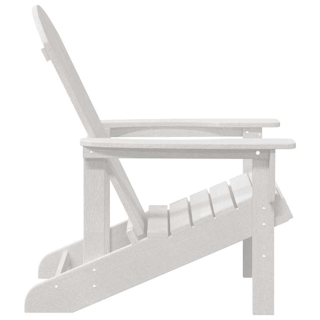 Havemøbler til lounge 2 pcs Hvid 74 x 82 x 90cm Polyethylen