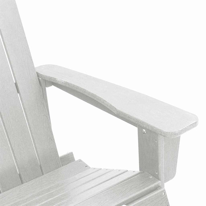 Adirondack Gyngestole 2 pcs Hvid HDPE