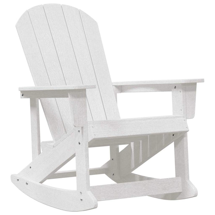 Adirondack Gyngestole 2 pcs Hvid HDPE