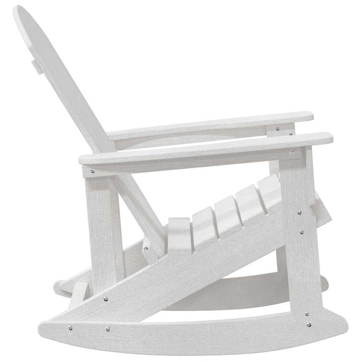 Adirondack Gyngestole 2 pcs Hvid HDPE