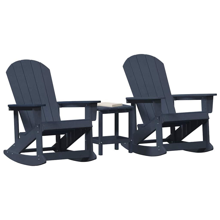 Have lounge sæt Marineblå HDPE