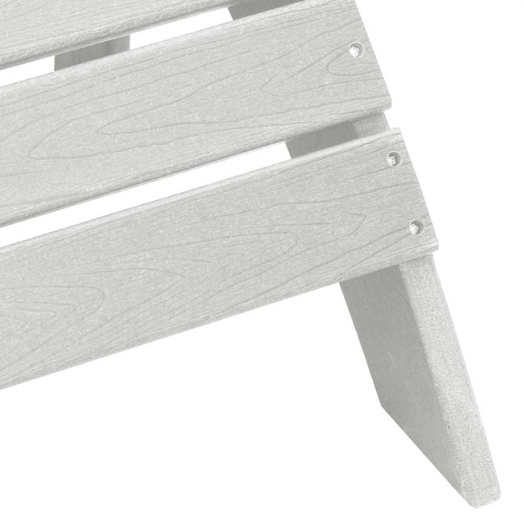 Havemøbler til lounge 2 pcs Hvid 74 x 82 x 90cm Plastik
