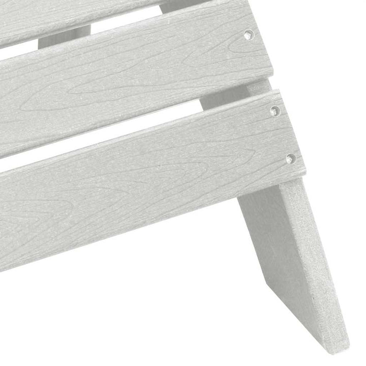 Havemøbler til lounge 2 pcs Hvid 74 x 82 x 90cm Plastik