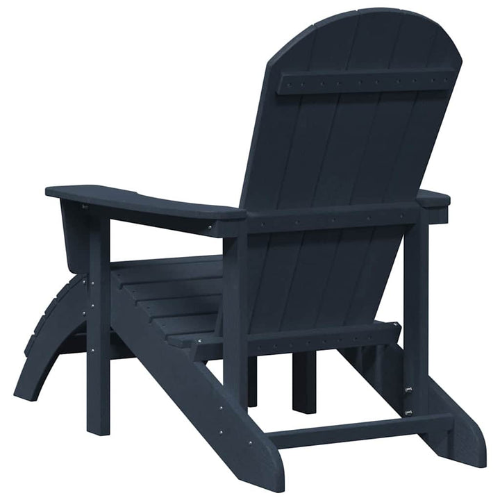 Havemøbler til lounge 2 pcs Marineblå 74 x 82 x 90cm Plastik