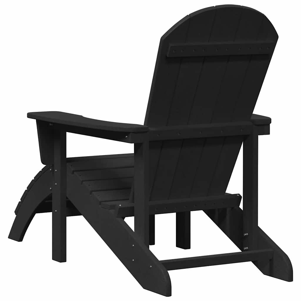 Havemøbler til lounge 2 pcs Sort 74 x 82 x 90cm Plastik