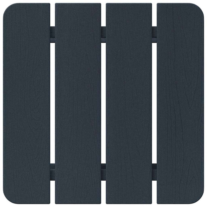 Havemøbler til lounge 3 pcs Marineblå 38 x 38 x 46cm Plastik