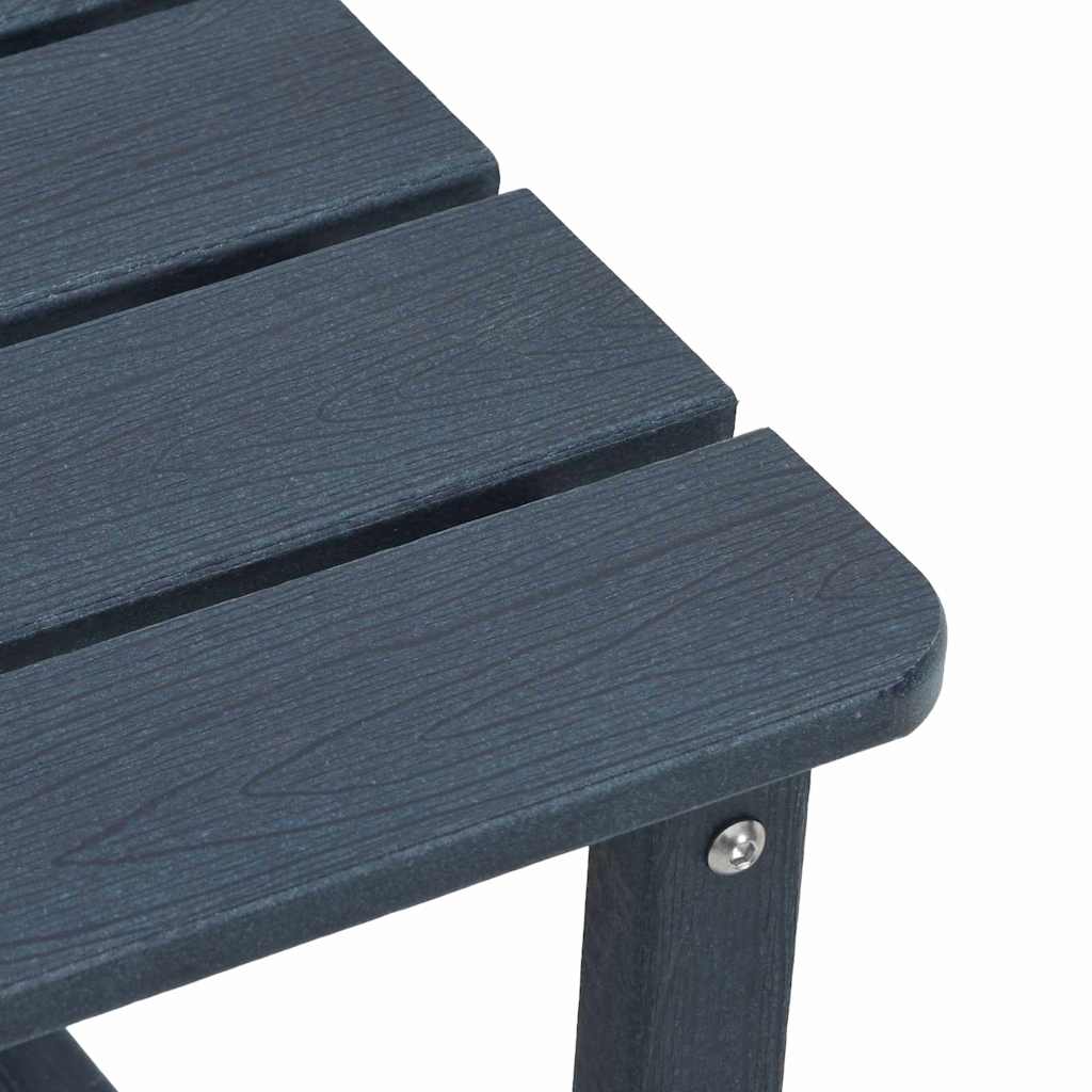 Havemøbler til lounge 2-person 3 pcs Marineblå 38 x 38 x 46cm