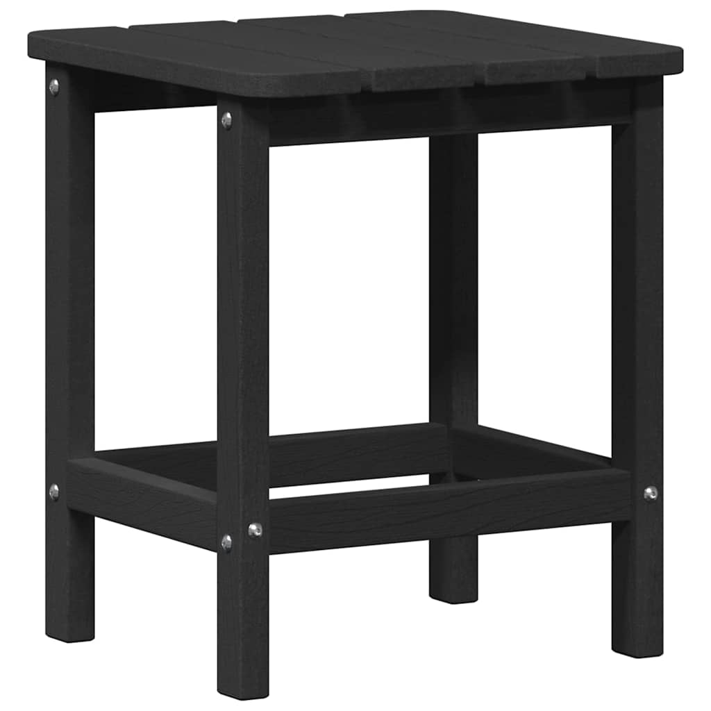 Havemøbler til lounge 3 pcs Sort 38 x 38 x 46cm Polyethylen