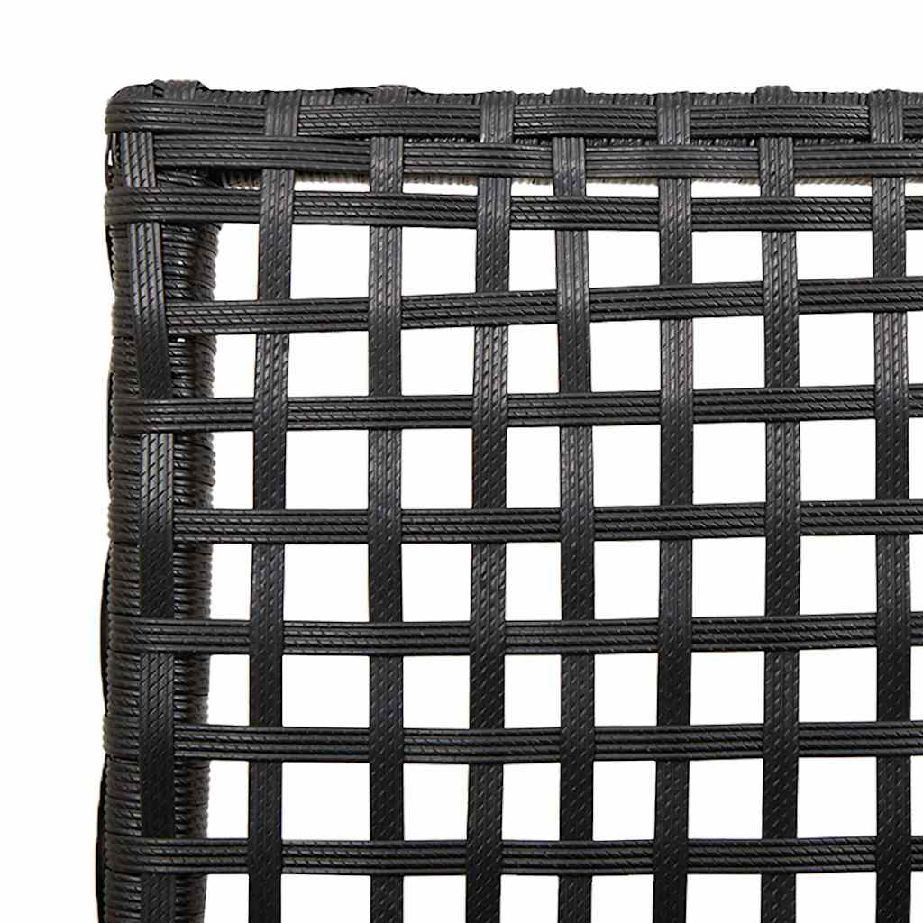 Have Stol 2 pcs Sort 53 x 60 x 85 cm polyrattan