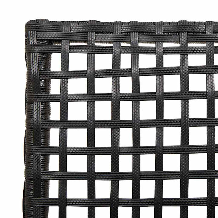 Have Stol 2 pcs Sort 53 x 60 x 85 cm polyrattan