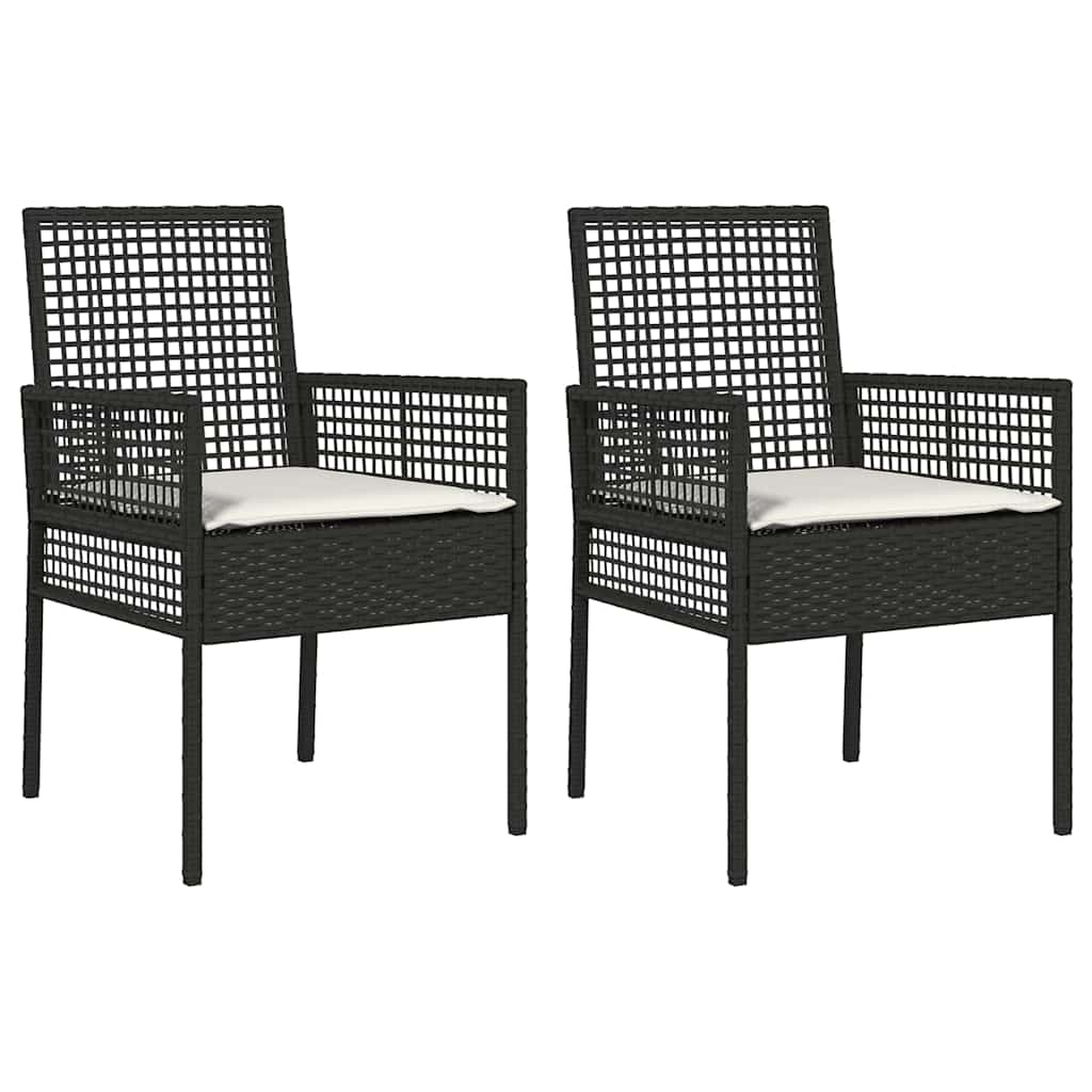 Have Stol 2 pcs Sort 53 x 60 x 85 cm polyrattan