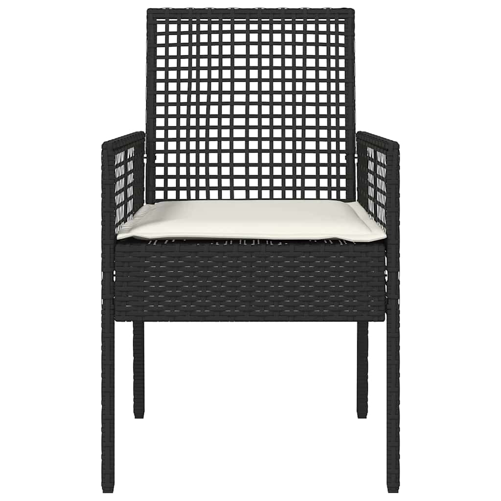 Have Stol 2 pcs Sort 53 x 60 x 85 cm polyrattan
