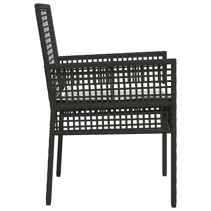 Have Stol 2 pcs Sort 53 x 60 x 85 cm polyrattan