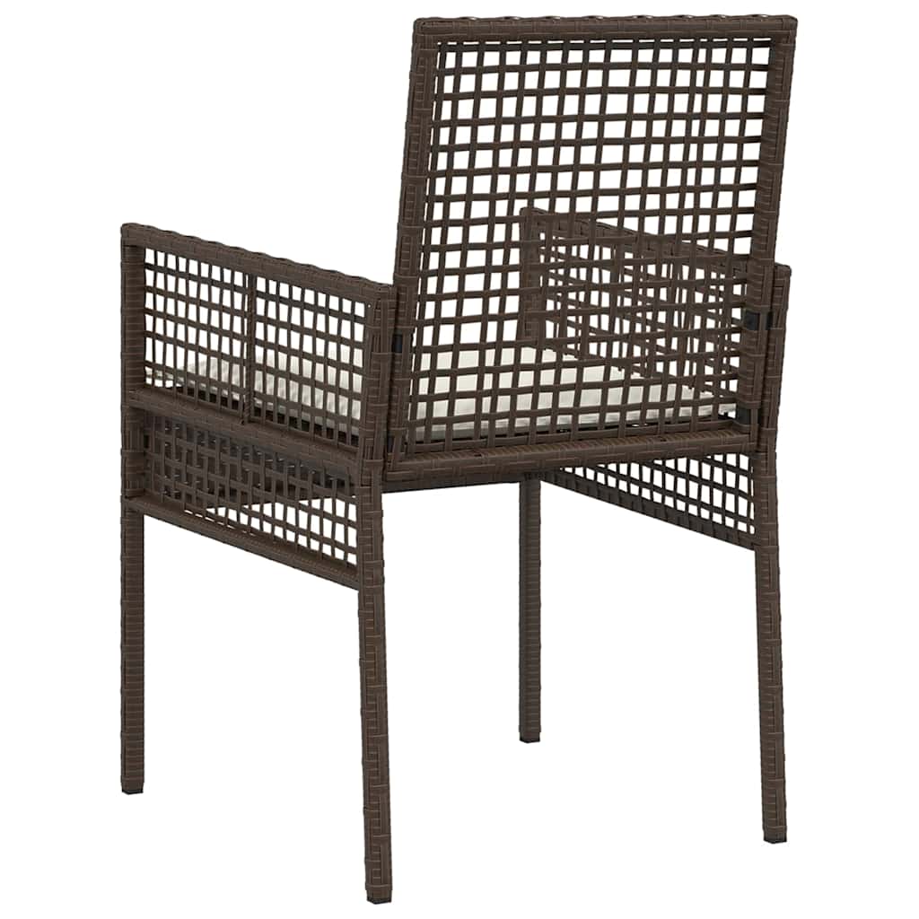 Have Stol 2 pcs Brun 53 x 60 x 85 cm polyrattan
