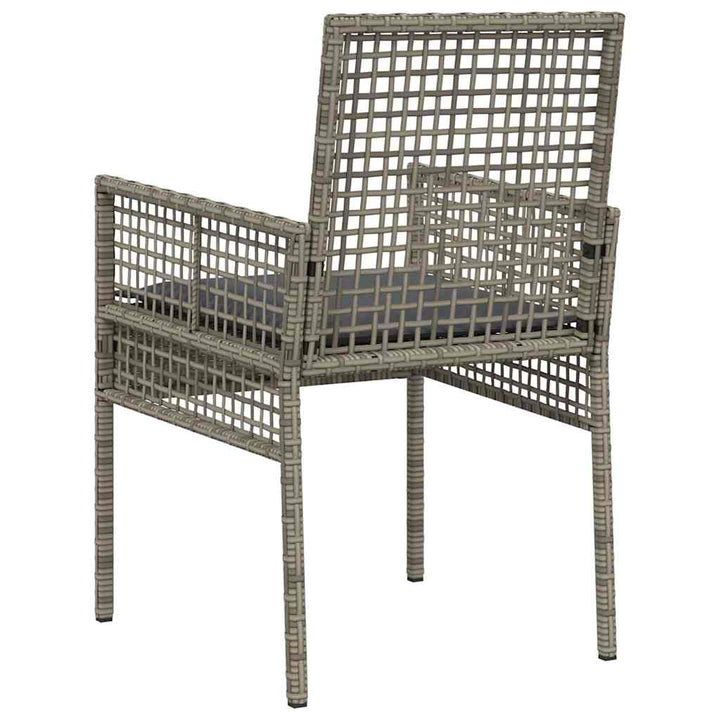 Have Stol 2 pcs Grå 53 x 60 x 85 cm polyrattan