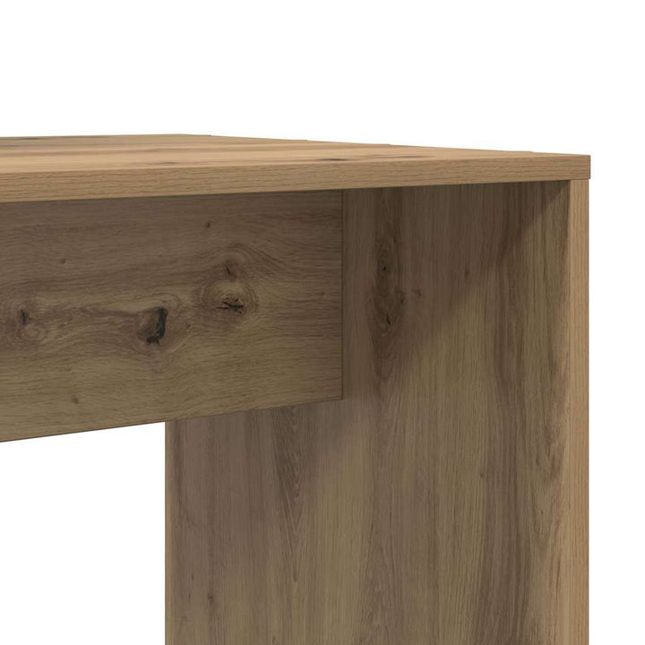 Bord med hylde artisan eg 138.5 x 55 x 143 cm Konstrueret træ