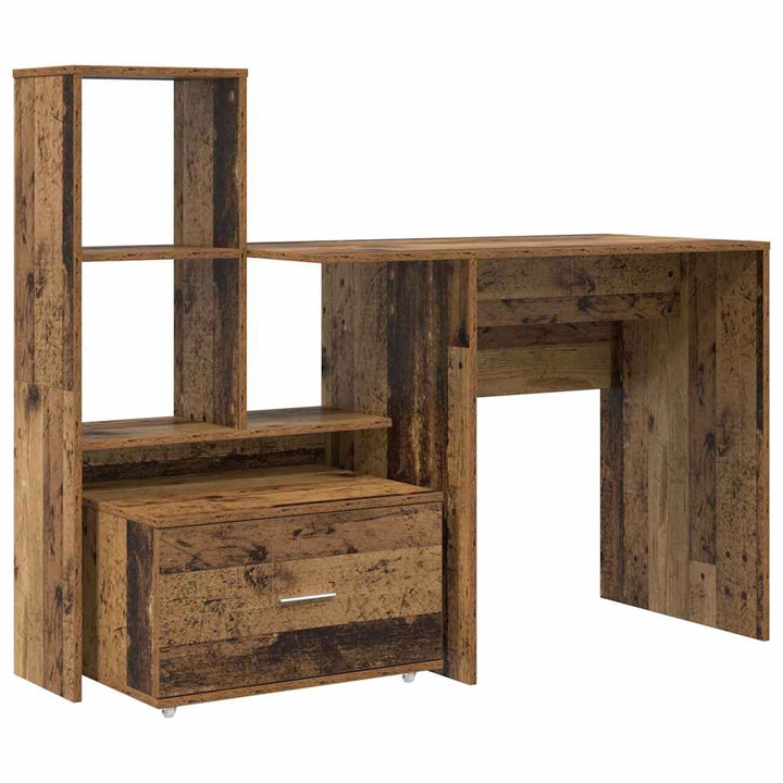 Bord Gammelt træ 131,5 x 50 x 106,5 cm Konstrueret træ