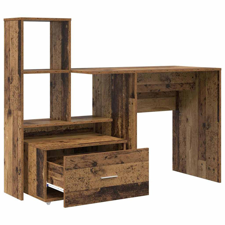 Bord Gammelt træ 131,5 x 50 x 106,5 cm Konstrueret træ