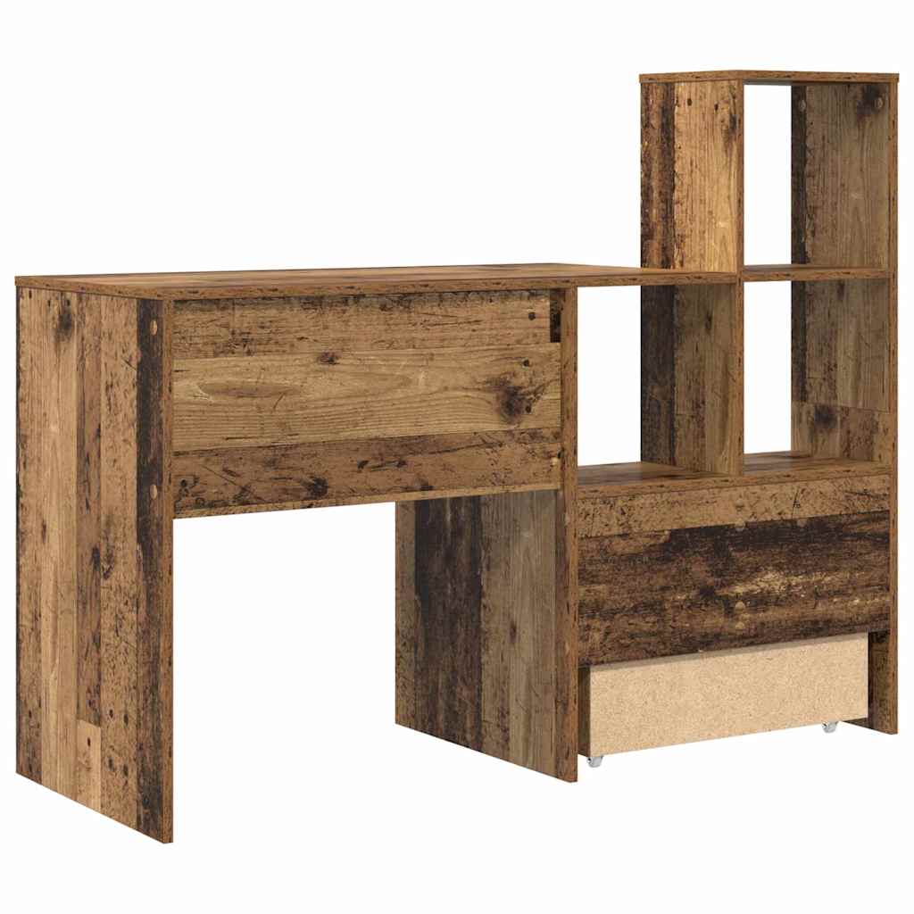 Bord Gammelt træ 131,5 x 50 x 106,5 cm Konstrueret træ