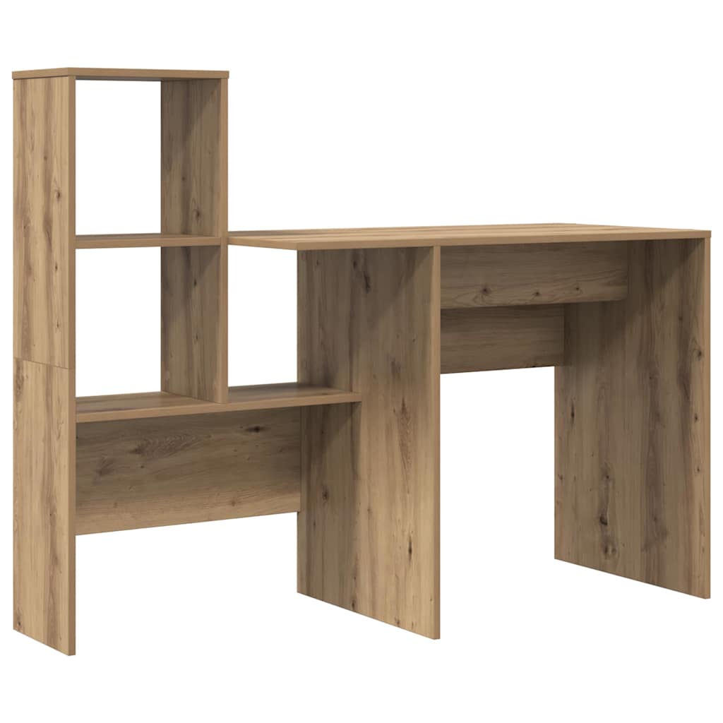 Bord med hylde artisan eg 131,5 x 50 x 106,5 cm Konstrueret træ