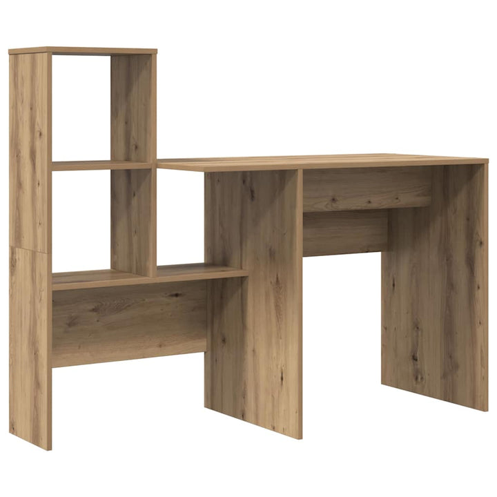 Bord med hylde artisan eg 131,5 x 50 x 106,5 cm Konstrueret træ