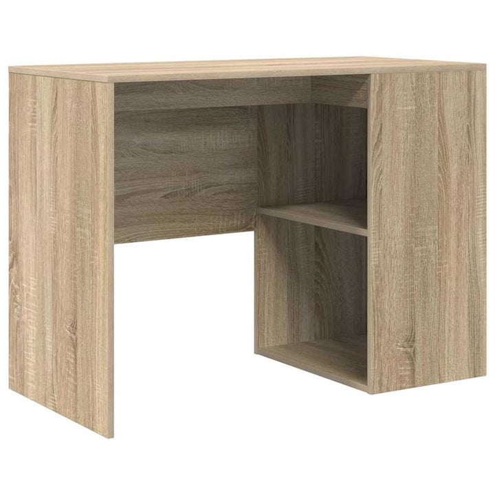 Hjørneskrivebord Sonoma eg 102 x 50 x 75 cm Konstrueret træ