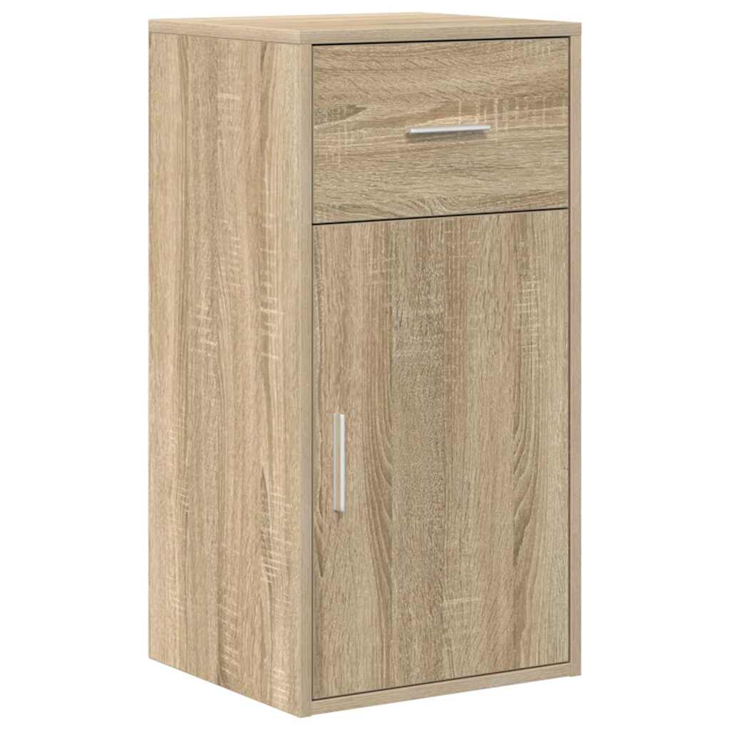 Hjørneskrivebord Sonoma eg 102 x 50 x 75 cm Konstrueret træ