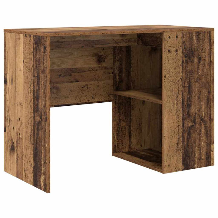 Hjørneskrivebord Gammelt træ 102 x 50 x 75 cm Konstrueret træ