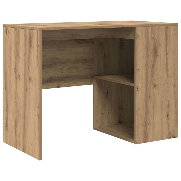 Hjørneskrivebord artisan eg 102 x 50 x 75 cm Konstrueret træ