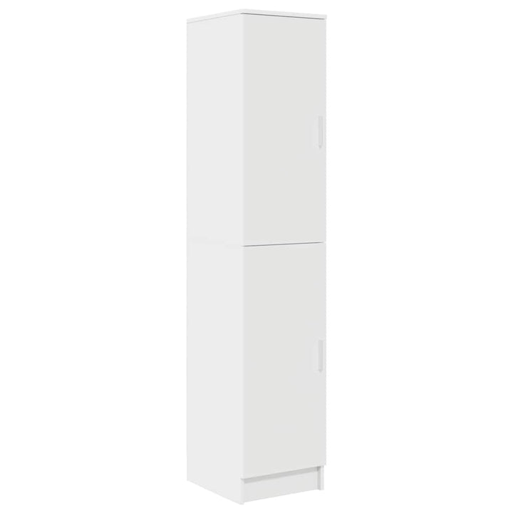 Skrivebord med opbevaring 2 pcs Hvid 78,5 x 37 x 154,5 cm