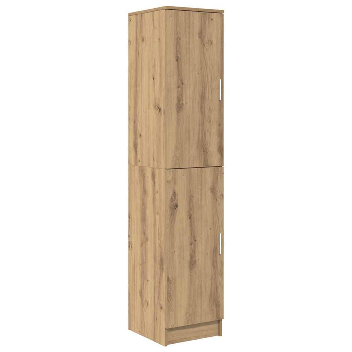 Skrivebord med opbevaring 2 pcs artisan eg 78,5 x 37 x 154,5 cm