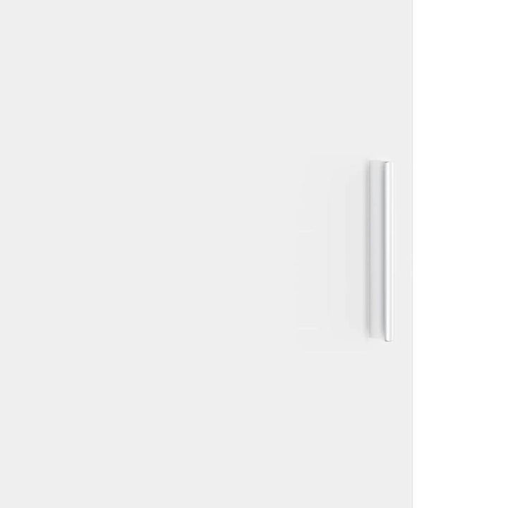 Skrivebord med opbevaring med dør 2 pcs Hvid 102 x 50 x 124 cm