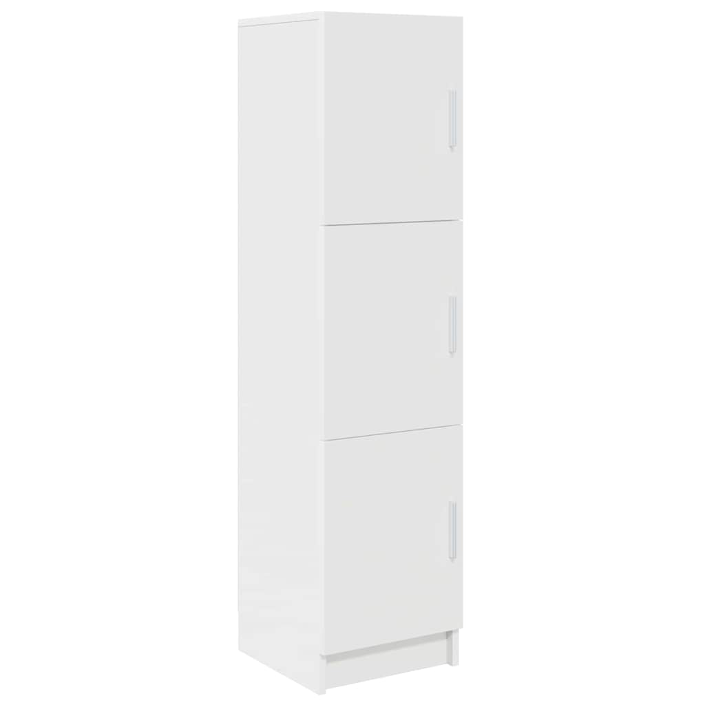Skrivebord med opbevaring med dør 2 pcs Hvid 102 x 50 x 124 cm