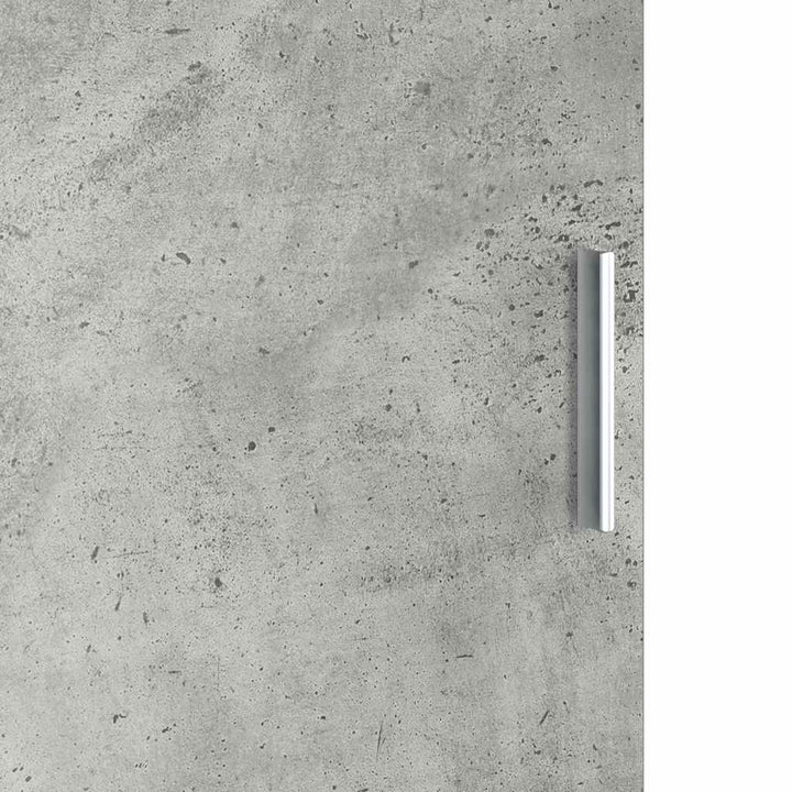 Skrivebord med opbevaring 2 pcs Beton Grå 102 x 50 x 124 cm