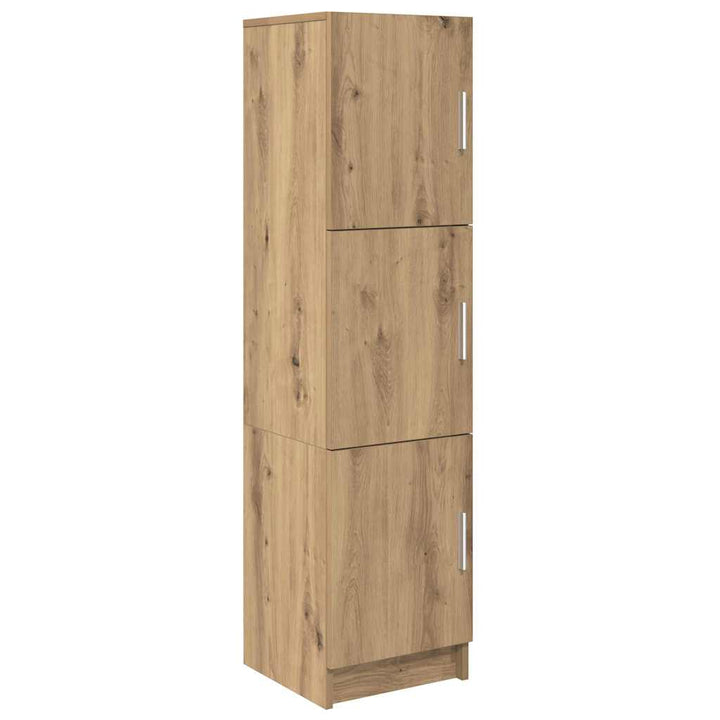 Skrivebord med opbevaring 2 pcs artisan eg 102 x 50 x 124 cm