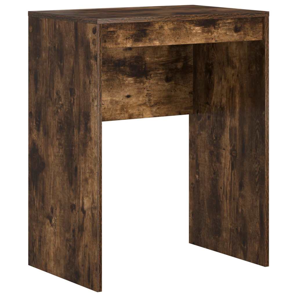 Skrivebord med opbevaring 2 pcs Røget eg 45,5 x 34 x 127 cm