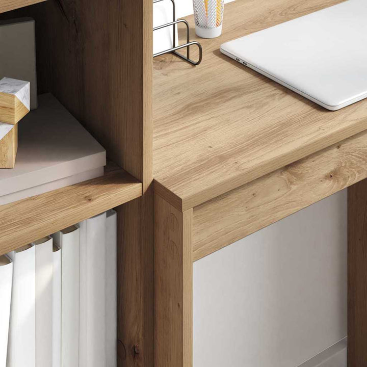 Skrivebord med opbevaring 2 pcs artisan eg 70 x 40 x 76 cm